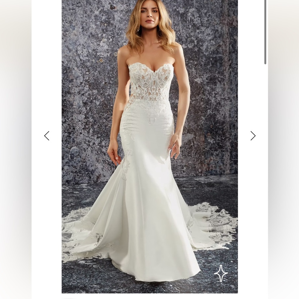 Italian Eddy K Ivory Bridal Gown